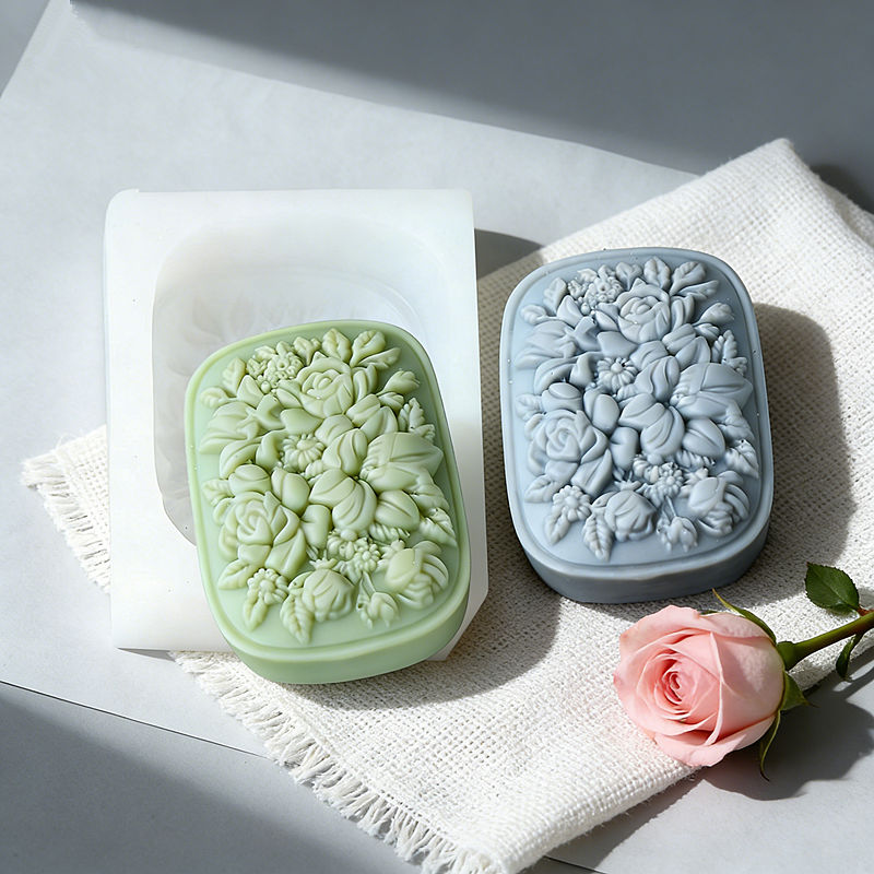 Soap Making Instructions - Moule à savon en silicone carré