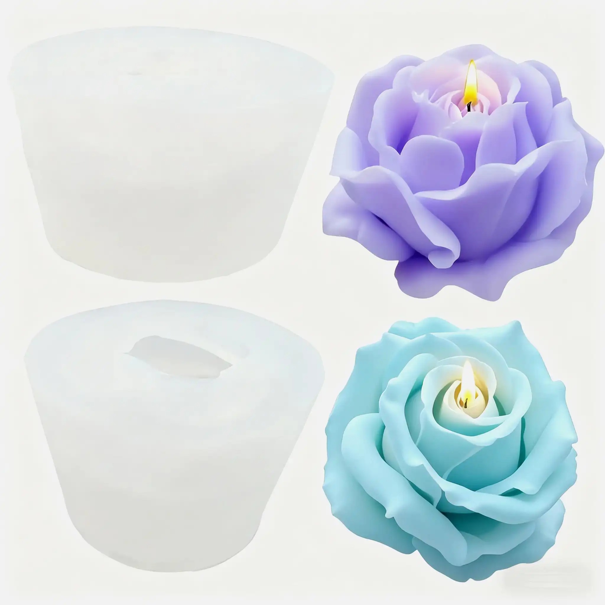 Moules à bougies en silicone 3 - Soap Making Gifts avis et prix
