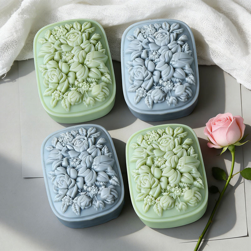 Moule à savon en silicone carr - Soap Making Instructions avis et prix